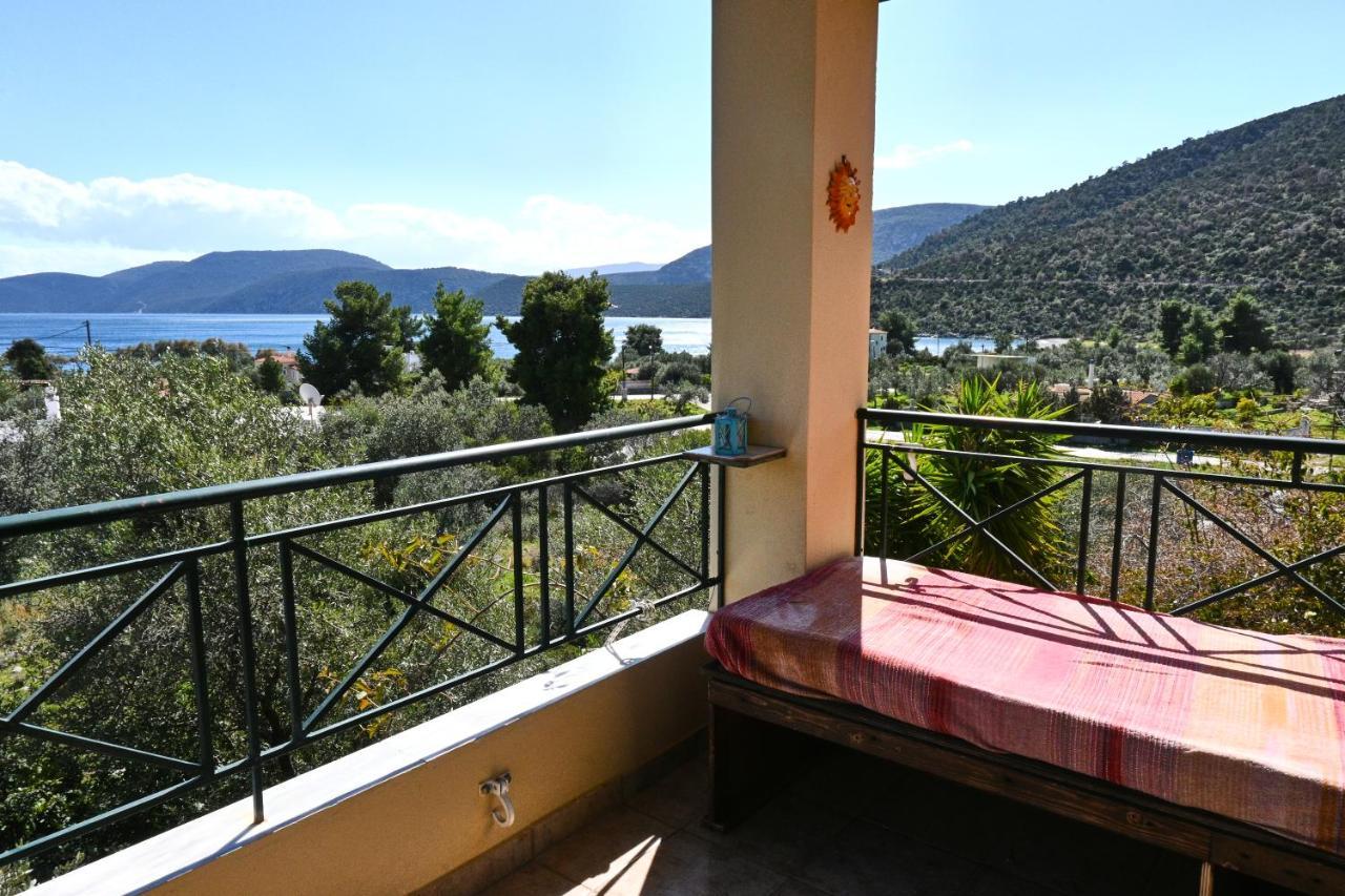 Pavlos' Cottage With Beach View Kórfos Zewnętrze zdjęcie