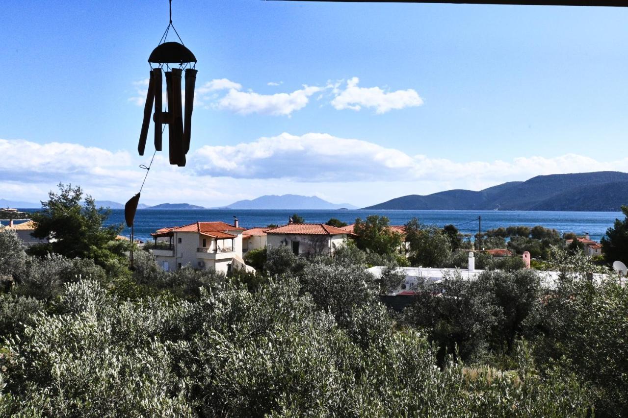 Pavlos' Cottage With Beach View Kórfos Zewnętrze zdjęcie